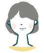 髪が短い女性